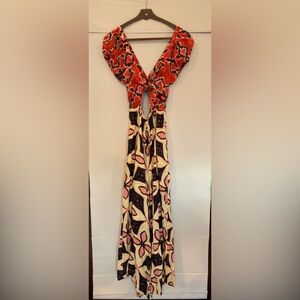 Free People Multicolor Patterned Jumpsuit